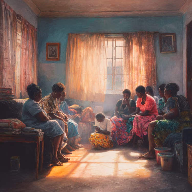 Struggles and perversions are bound to arise when we try to maintain traditions conceived in a collectivist culture, while many Zambians, through colonisation, have adopted an increasingly individualistic mindset. (Image is artists impression).