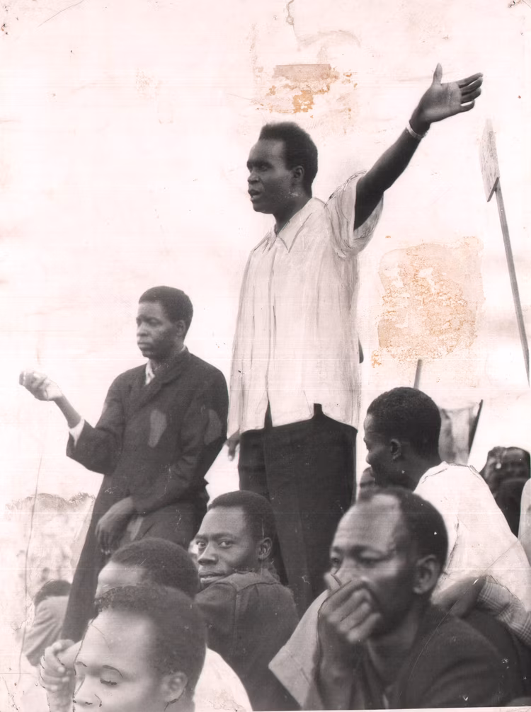 Leaders like Kenneth Kaunda and Simon Kapwepwe spearheaded the resilience through the United National Independence Party, organising strikes and protests that were met with violent suppression. (Image courtesy of National Archives).