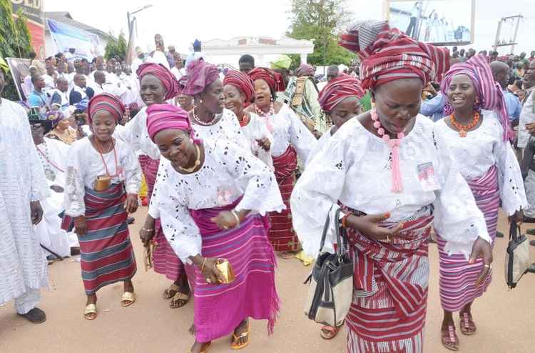 According to Yoruba mythology, eclipses are the result of conflict between the sun and the moon.