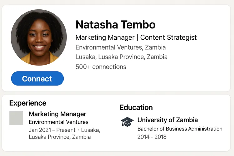 The practical name "Natasha Tembo" that I now claimed as my own.