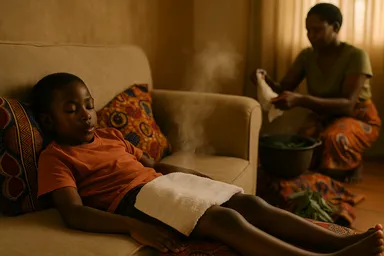 Ukuchina, hot towel massage originating in Zambia.