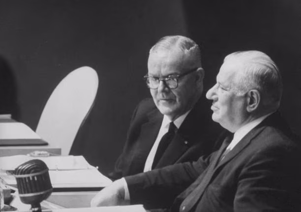 Dag Hammarskjöld became Secretary General at a time when the UN was still a relatively new force in the world.