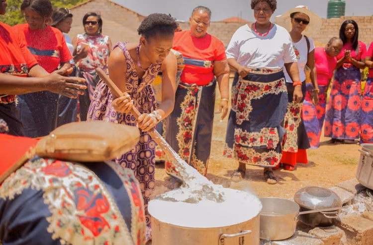 Chitenge is used as day-to-day attire, headwear, as a baby carrier, for traditonal ceremonies like Chilanga Mulilos.