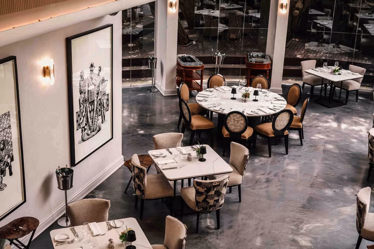 The restaurant combines international sensibilities with local flair in its culinary offerings. (Image courtesy of The Saxon Hotel, Villas, Spa).