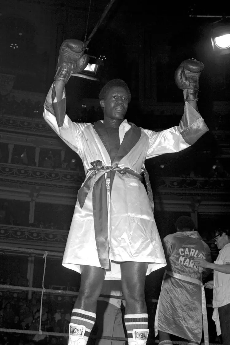 Lottie Mwale is one of Zambias most renowned boxers. Image courtesy of The National Archives.