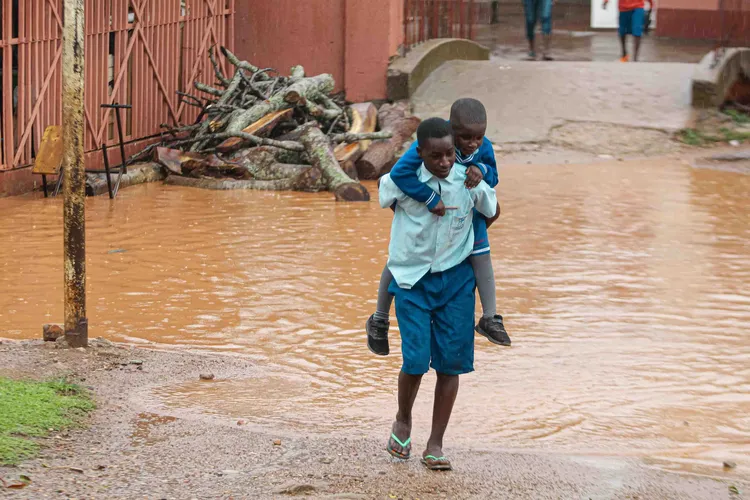 Flooding in Lusaka. (Image by Freepik).