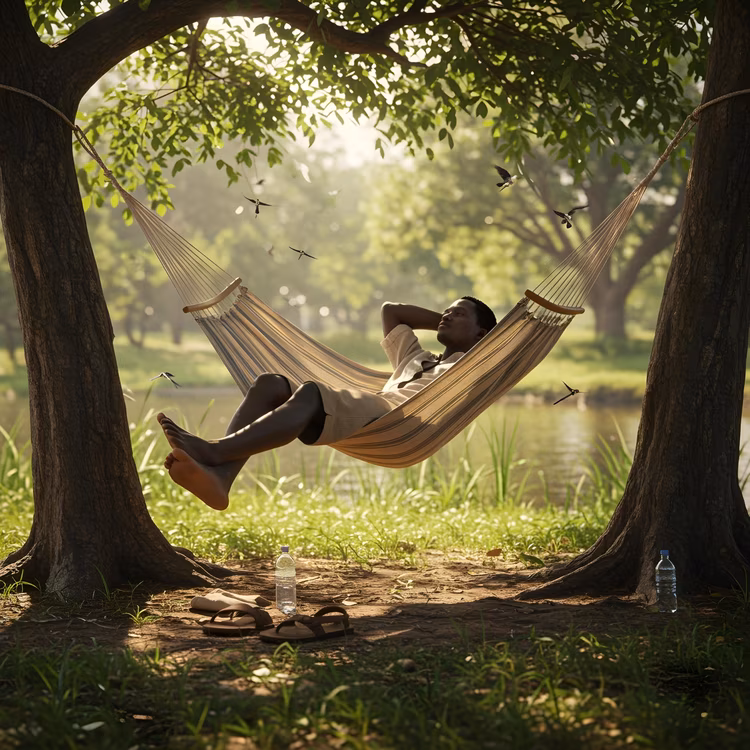 Nothing but the breeze and the sound of birds can be a powerful way to reset the mind. (Image is artists impression).