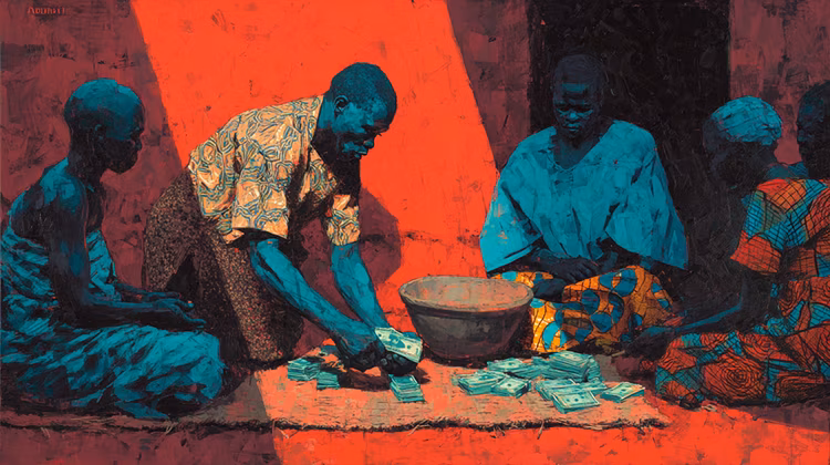 With lobola payment came the formal recognition of the marriage. (Image is artists impression).